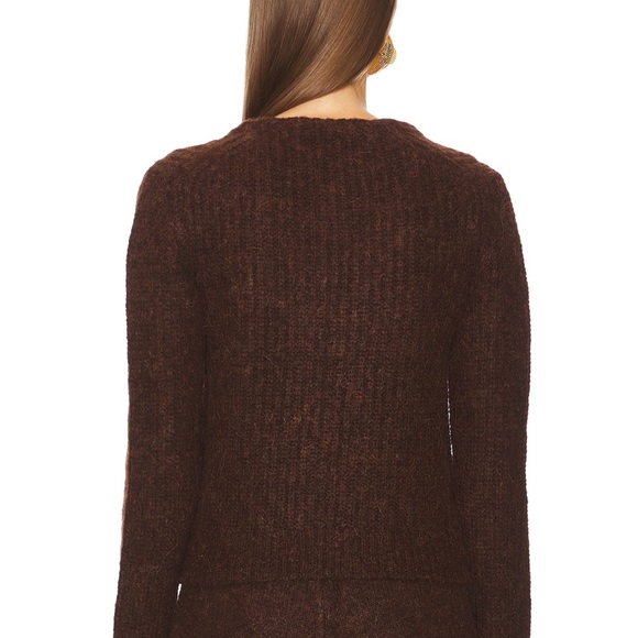 Cult Gaia Adel Knit Cardigan in Java - Picture 2 of 3